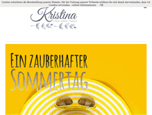 Tablet Screenshot of kristina-guenak.de